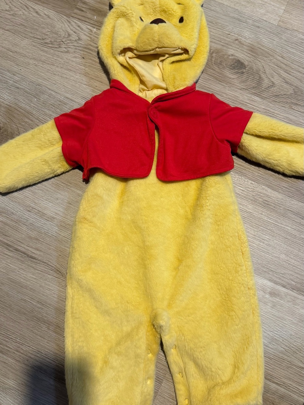 Pottery Barn Kids Pooh Hooded One-Piece Costume